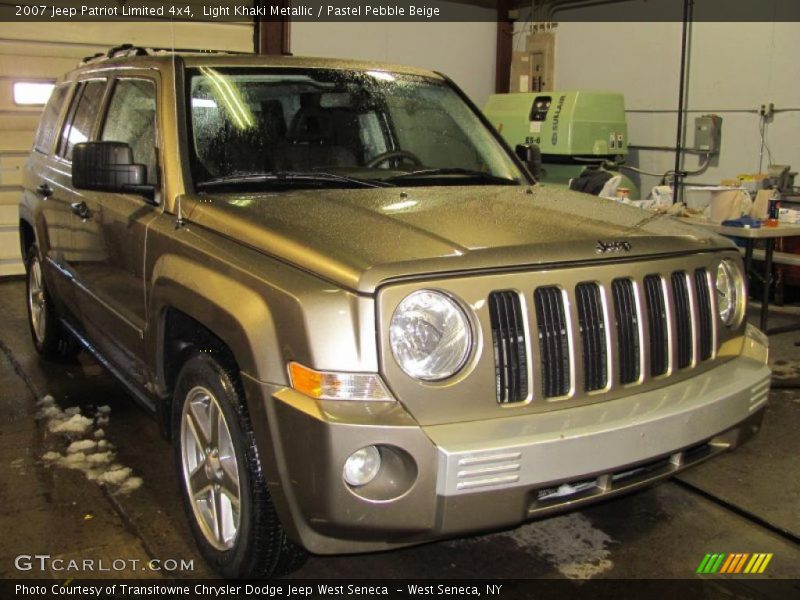 Light Khaki Metallic / Pastel Pebble Beige 2007 Jeep Patriot Limited 4x4