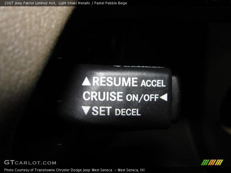 Light Khaki Metallic / Pastel Pebble Beige 2007 Jeep Patriot Limited 4x4