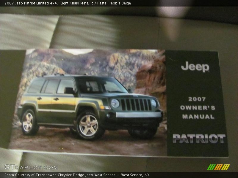 Light Khaki Metallic / Pastel Pebble Beige 2007 Jeep Patriot Limited 4x4