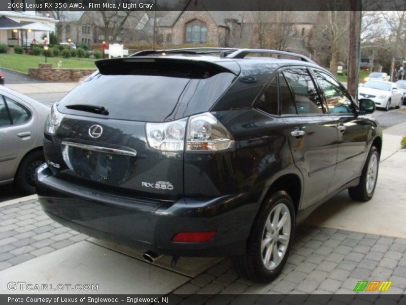 Flint Mica / Light Gray 2008 Lexus RX 350 AWD