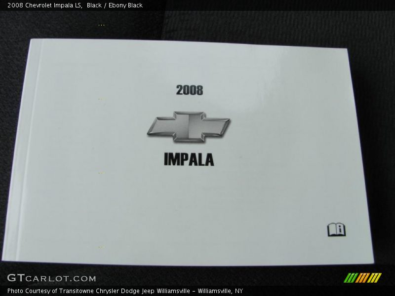 Black / Ebony Black 2008 Chevrolet Impala LS