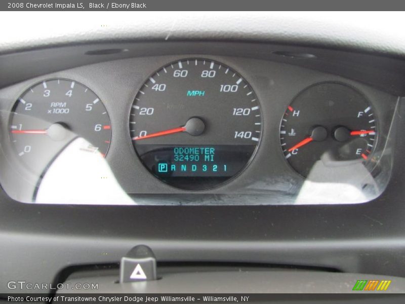 Black / Ebony Black 2008 Chevrolet Impala LS