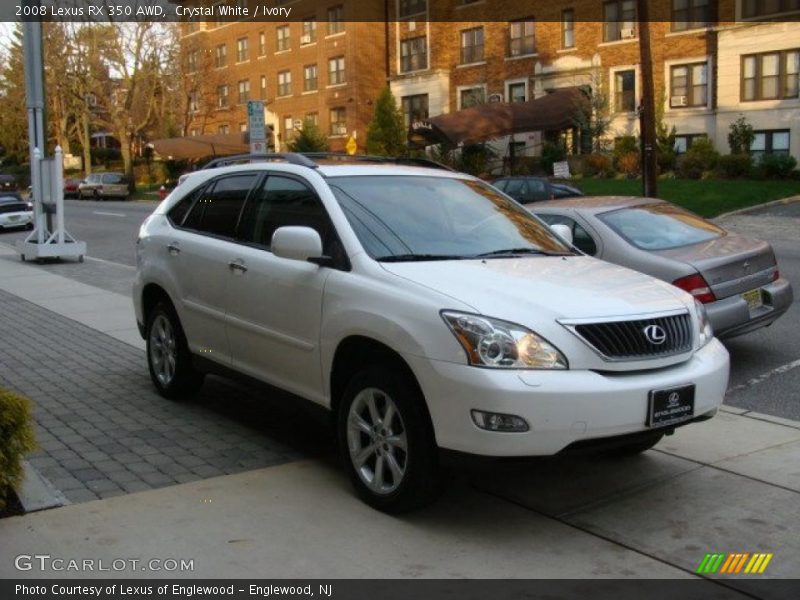 Crystal White / Ivory 2008 Lexus RX 350 AWD
