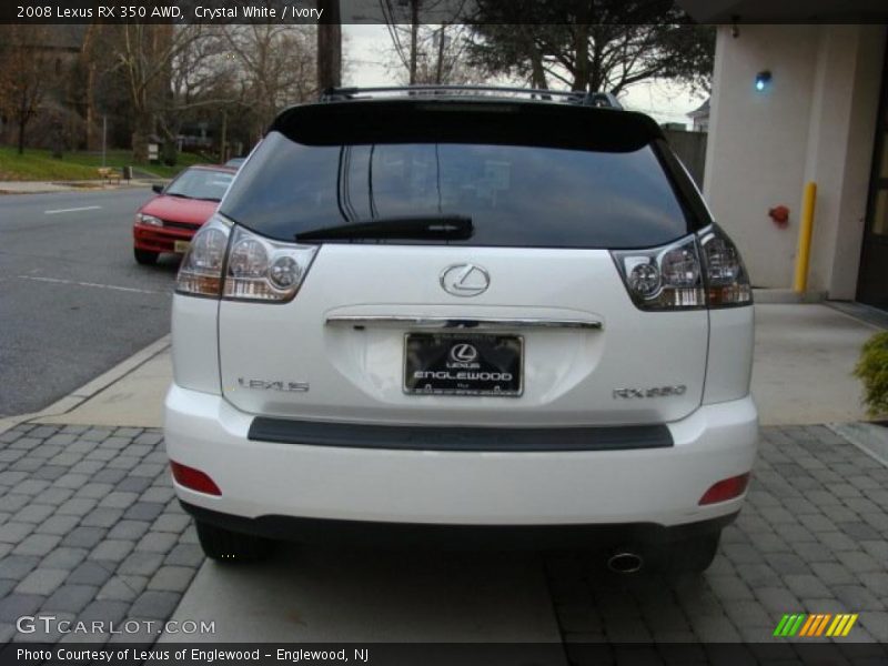 Crystal White / Ivory 2008 Lexus RX 350 AWD
