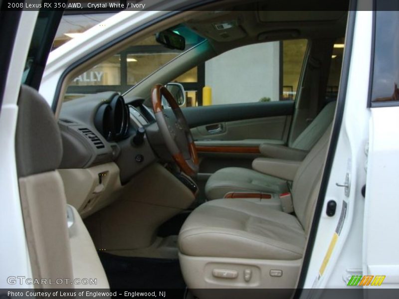 Crystal White / Ivory 2008 Lexus RX 350 AWD