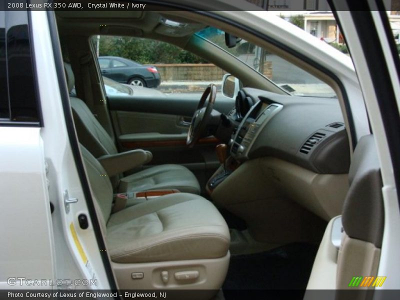 Crystal White / Ivory 2008 Lexus RX 350 AWD