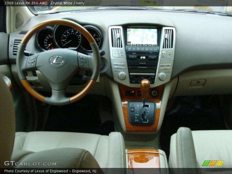 Crystal White / Ivory 2008 Lexus RX 350 AWD