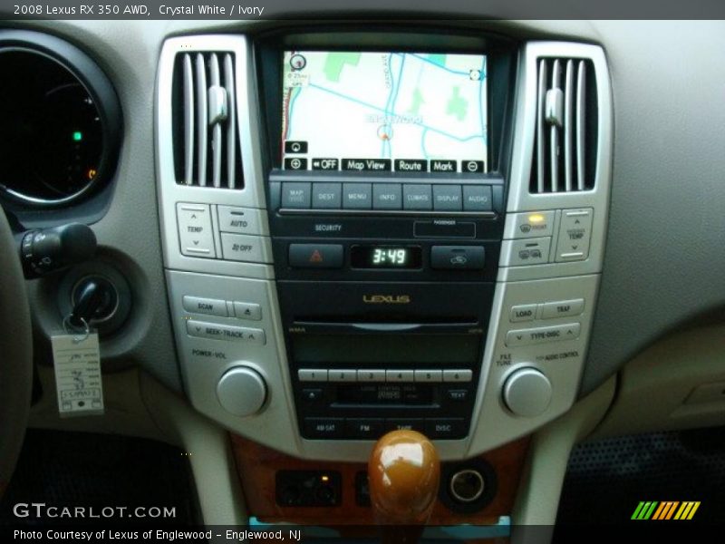 Crystal White / Ivory 2008 Lexus RX 350 AWD