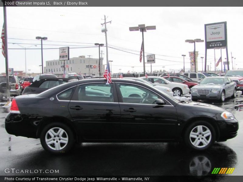 Black / Ebony Black 2008 Chevrolet Impala LS