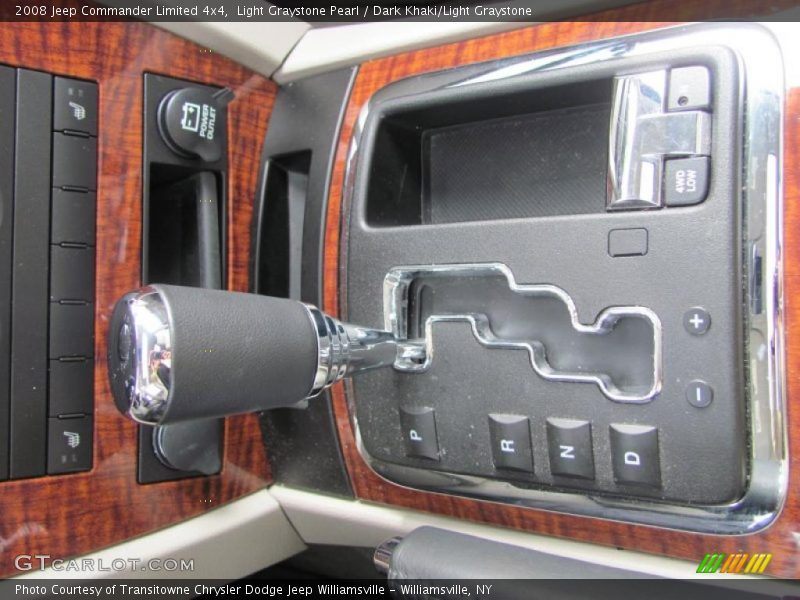 Light Graystone Pearl / Dark Khaki/Light Graystone 2008 Jeep Commander Limited 4x4