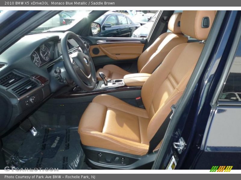 Monaco Blue Metallic / Saddle Brown 2010 BMW X5 xDrive30i