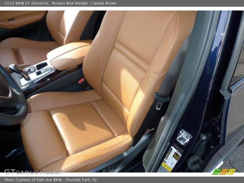 Monaco Blue Metallic / Saddle Brown 2010 BMW X5 xDrive30i