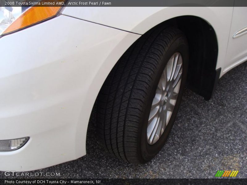 Arctic Frost Pearl / Fawn 2008 Toyota Sienna Limited AWD