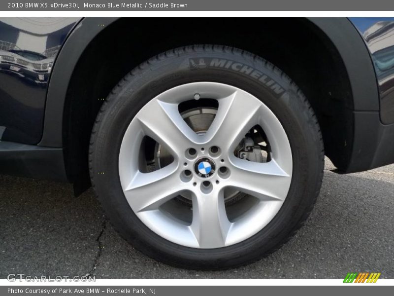 Monaco Blue Metallic / Saddle Brown 2010 BMW X5 xDrive30i