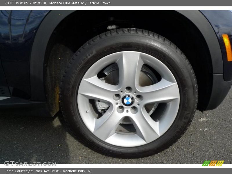 Monaco Blue Metallic / Saddle Brown 2010 BMW X5 xDrive30i