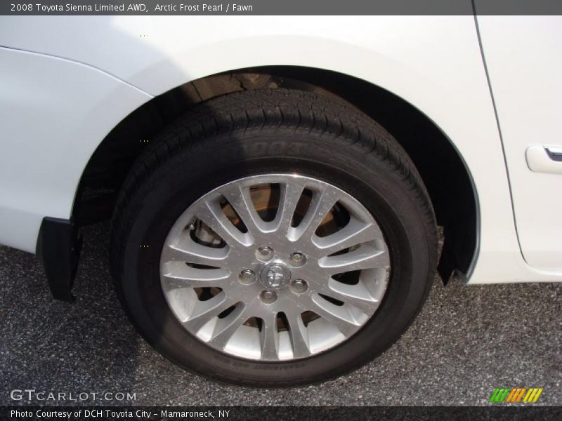 Arctic Frost Pearl / Fawn 2008 Toyota Sienna Limited AWD