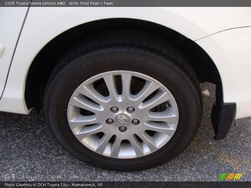 Arctic Frost Pearl / Fawn 2008 Toyota Sienna Limited AWD