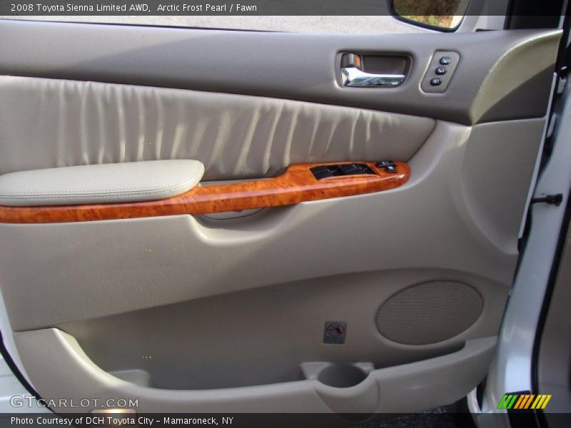 Arctic Frost Pearl / Fawn 2008 Toyota Sienna Limited AWD