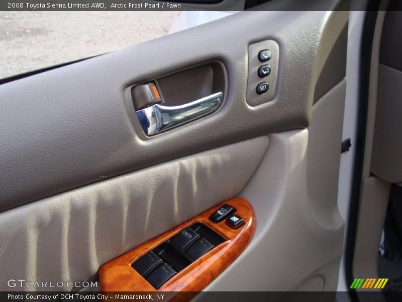 Arctic Frost Pearl / Fawn 2008 Toyota Sienna Limited AWD