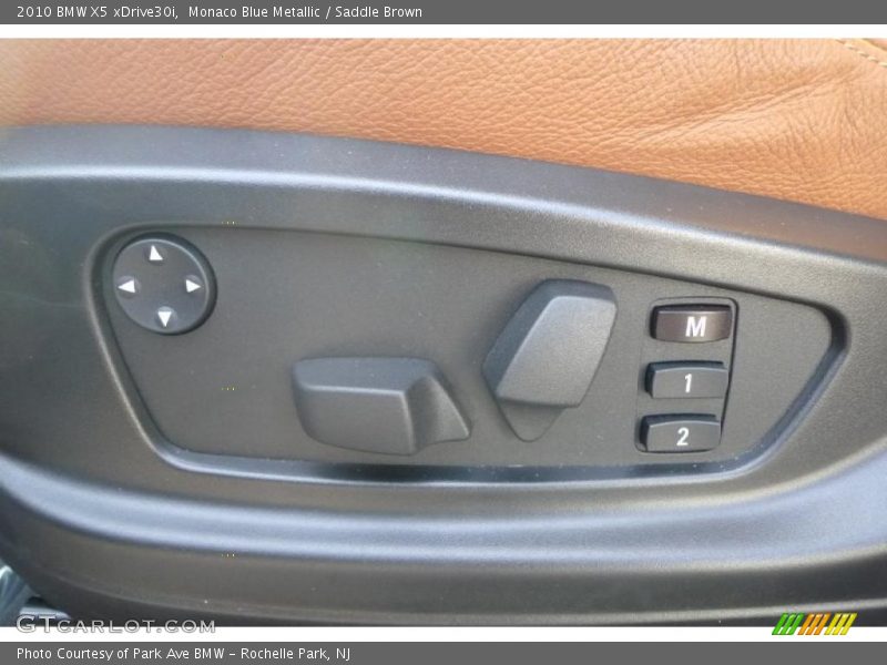 Monaco Blue Metallic / Saddle Brown 2010 BMW X5 xDrive30i