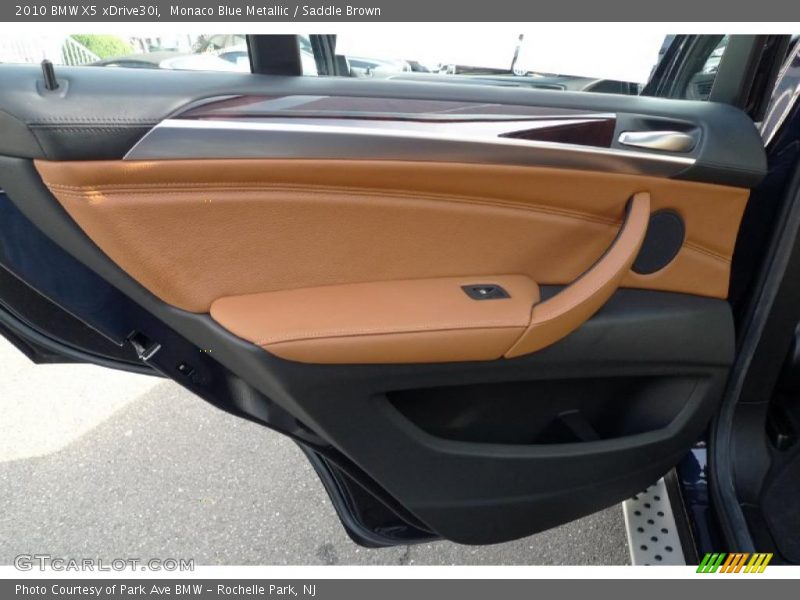 Monaco Blue Metallic / Saddle Brown 2010 BMW X5 xDrive30i