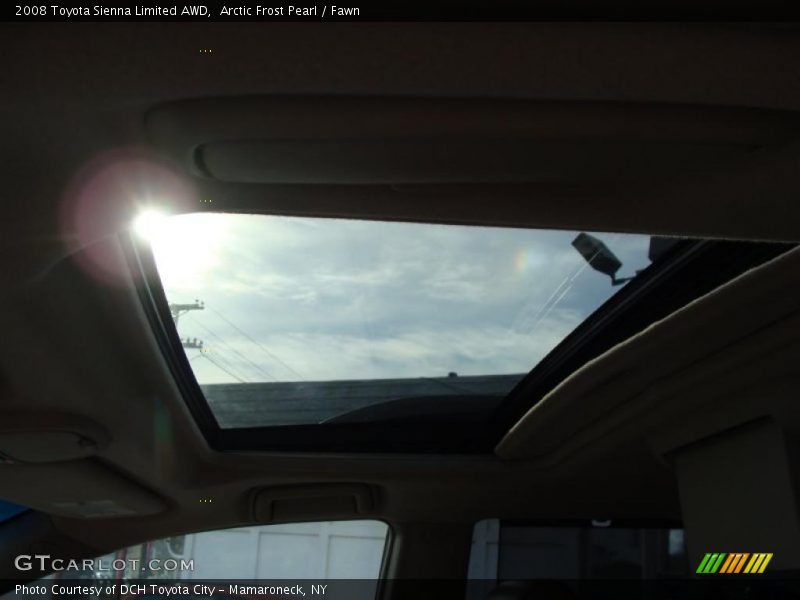 Arctic Frost Pearl / Fawn 2008 Toyota Sienna Limited AWD
