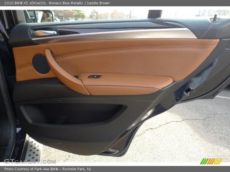 Monaco Blue Metallic / Saddle Brown 2010 BMW X5 xDrive30i