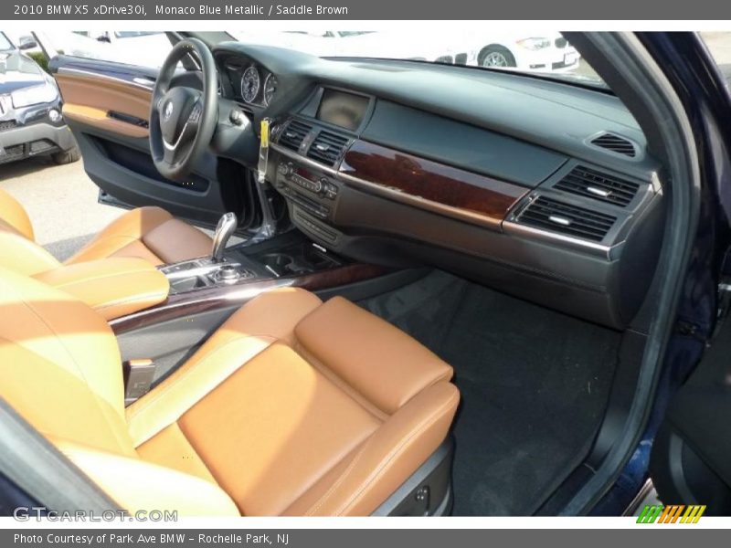 Monaco Blue Metallic / Saddle Brown 2010 BMW X5 xDrive30i