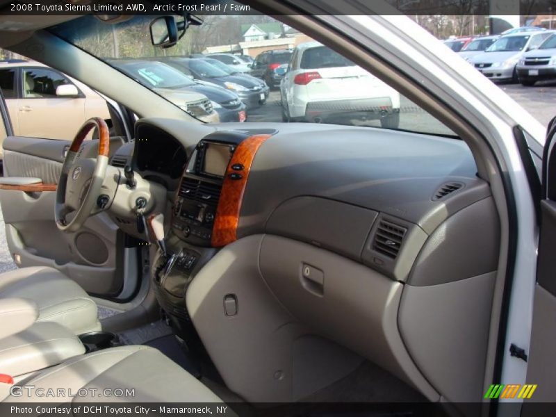 Arctic Frost Pearl / Fawn 2008 Toyota Sienna Limited AWD