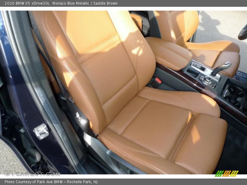 Monaco Blue Metallic / Saddle Brown 2010 BMW X5 xDrive30i