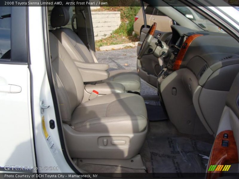 Arctic Frost Pearl / Fawn 2008 Toyota Sienna Limited AWD