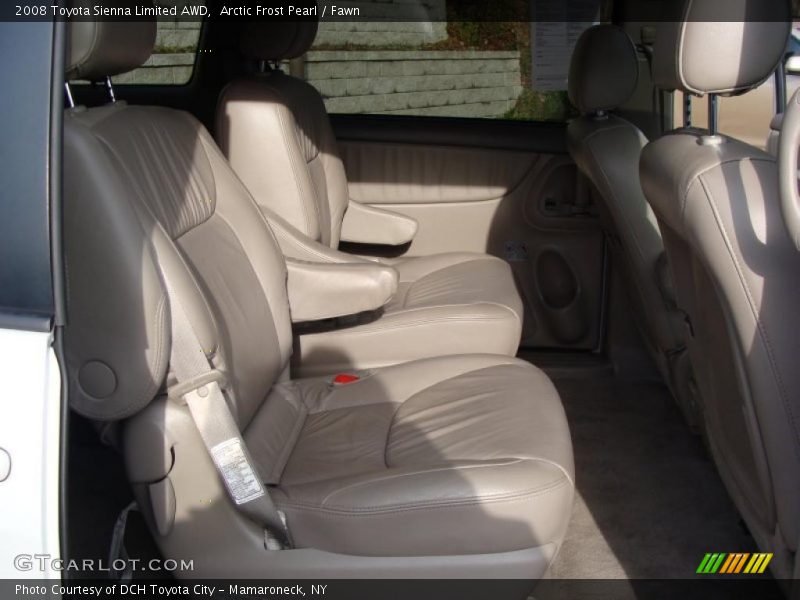 Arctic Frost Pearl / Fawn 2008 Toyota Sienna Limited AWD