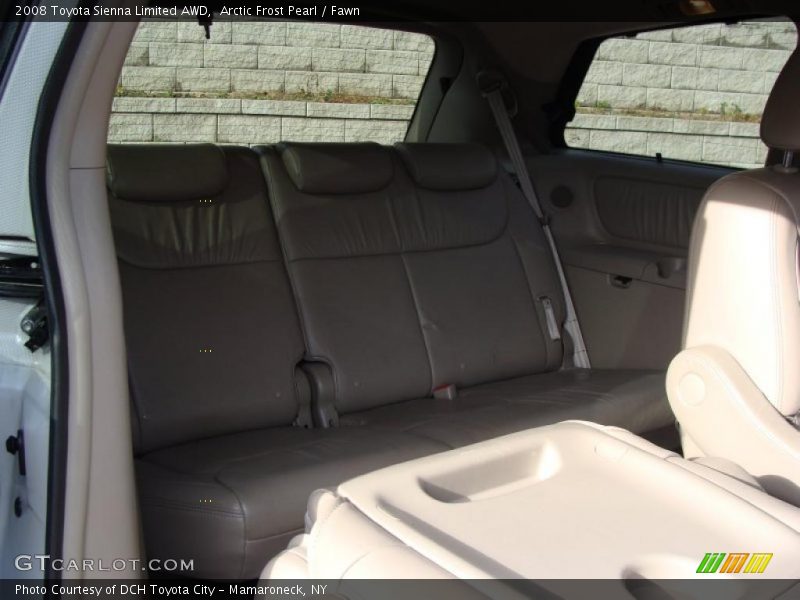 Arctic Frost Pearl / Fawn 2008 Toyota Sienna Limited AWD