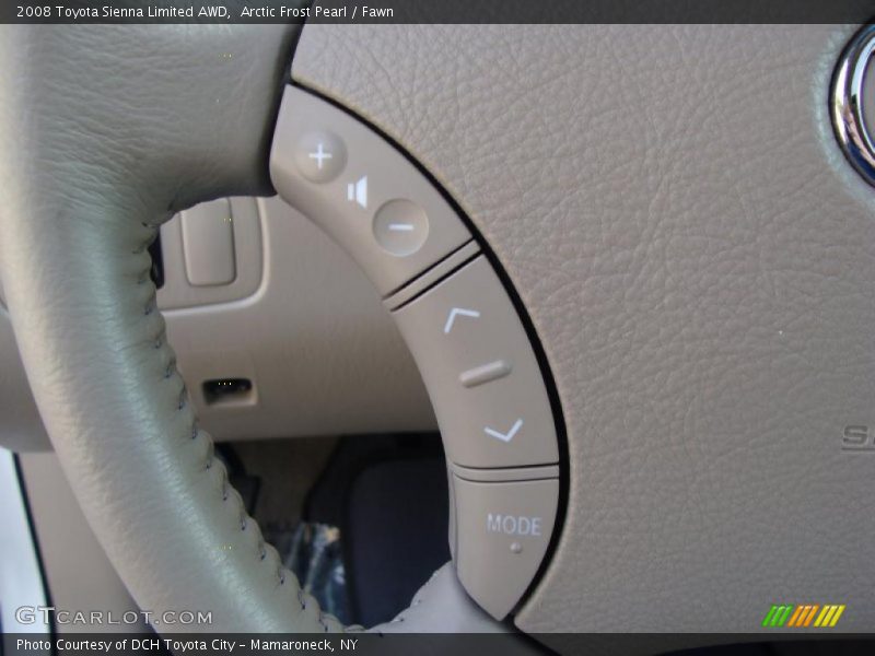 Arctic Frost Pearl / Fawn 2008 Toyota Sienna Limited AWD