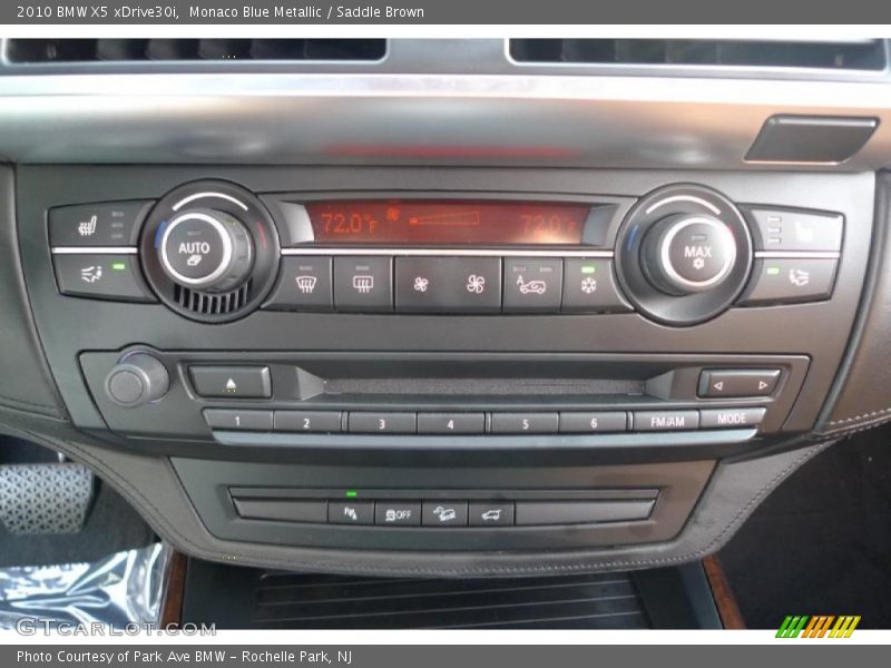 Monaco Blue Metallic / Saddle Brown 2010 BMW X5 xDrive30i