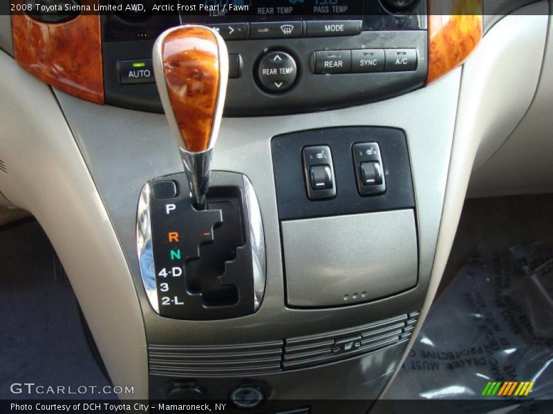Arctic Frost Pearl / Fawn 2008 Toyota Sienna Limited AWD