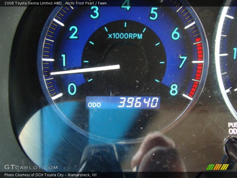 Arctic Frost Pearl / Fawn 2008 Toyota Sienna Limited AWD