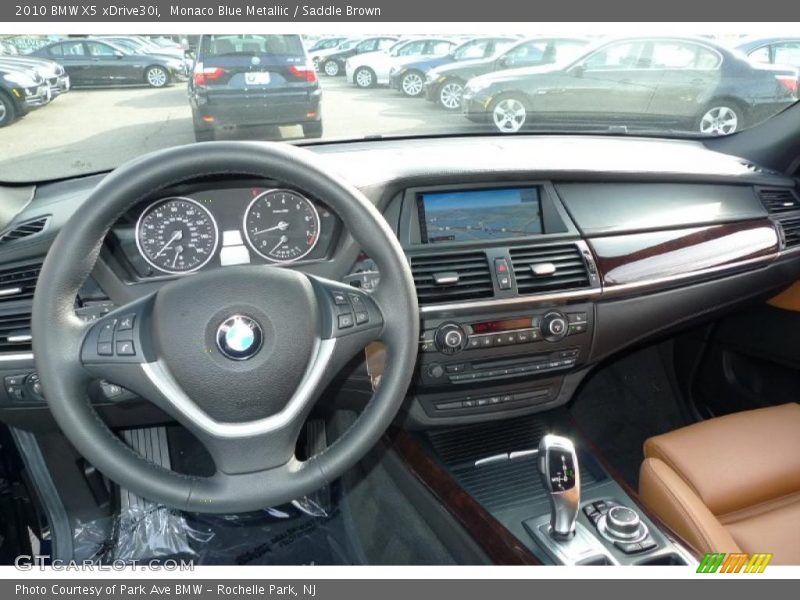 Monaco Blue Metallic / Saddle Brown 2010 BMW X5 xDrive30i