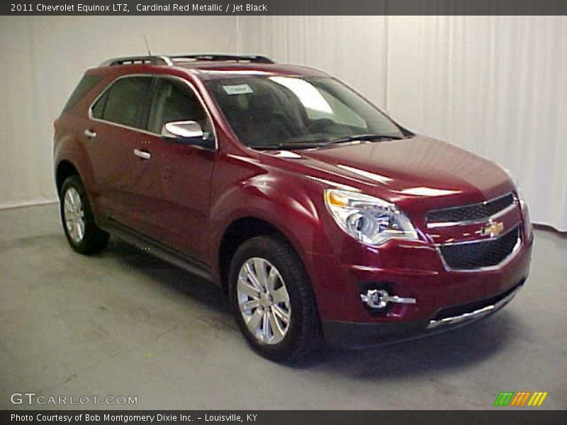 Cardinal Red Metallic / Jet Black 2011 Chevrolet Equinox LTZ