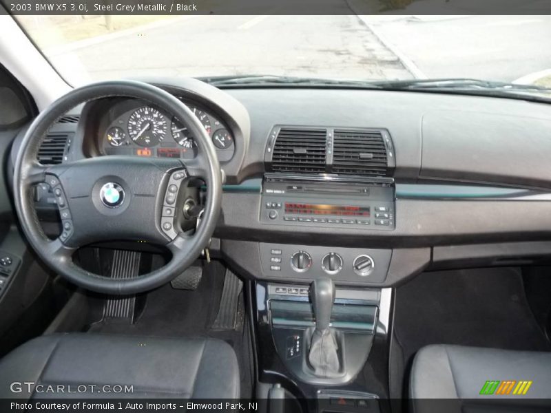 Steel Grey Metallic / Black 2003 BMW X5 3.0i