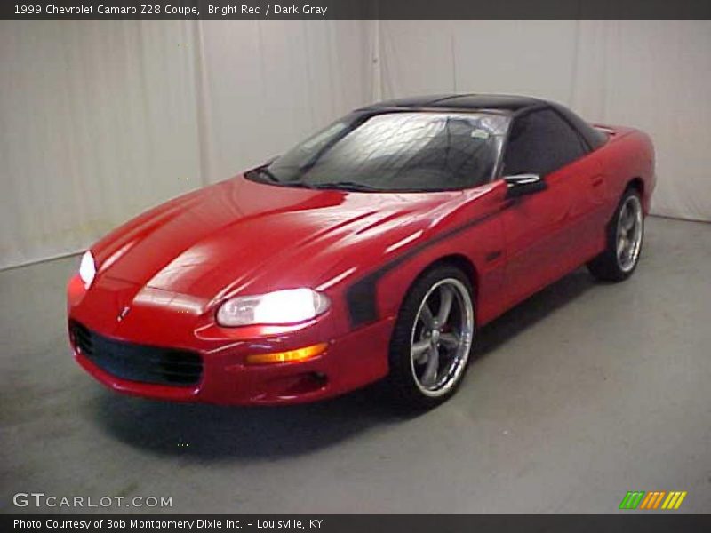 Bright Red / Dark Gray 1999 Chevrolet Camaro Z28 Coupe