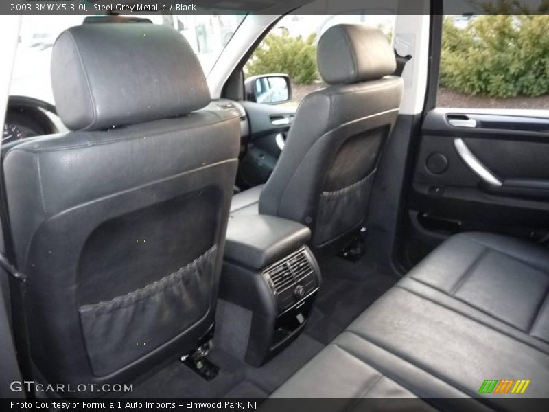Steel Grey Metallic / Black 2003 BMW X5 3.0i