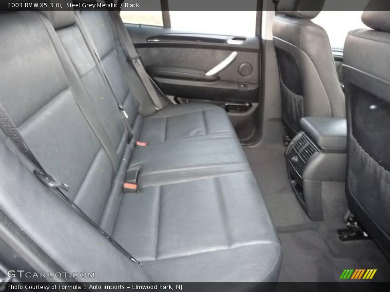 Steel Grey Metallic / Black 2003 BMW X5 3.0i