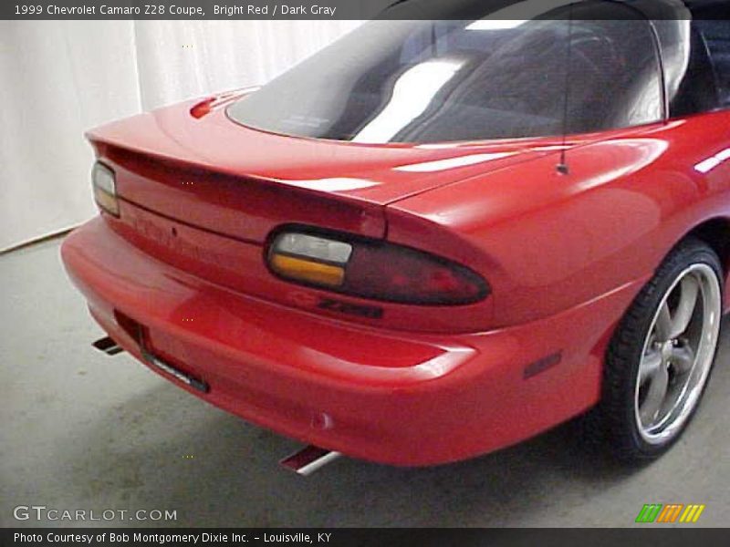 Bright Red / Dark Gray 1999 Chevrolet Camaro Z28 Coupe