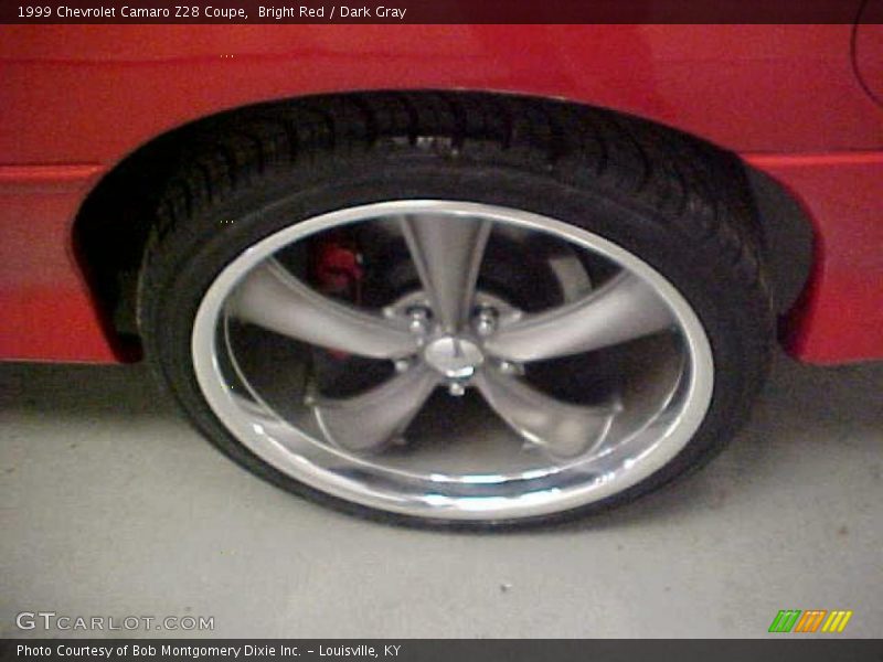 Bright Red / Dark Gray 1999 Chevrolet Camaro Z28 Coupe