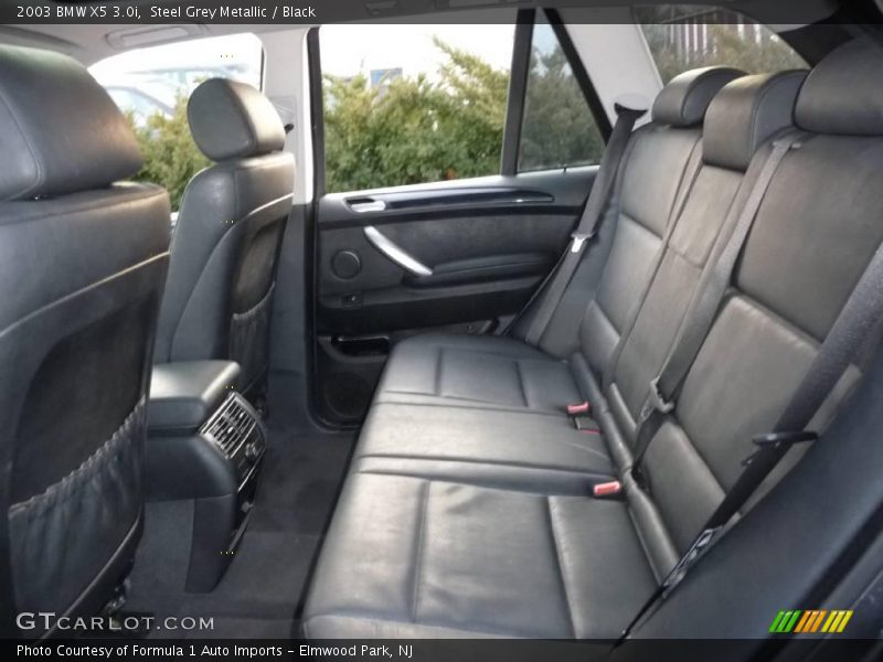 Steel Grey Metallic / Black 2003 BMW X5 3.0i