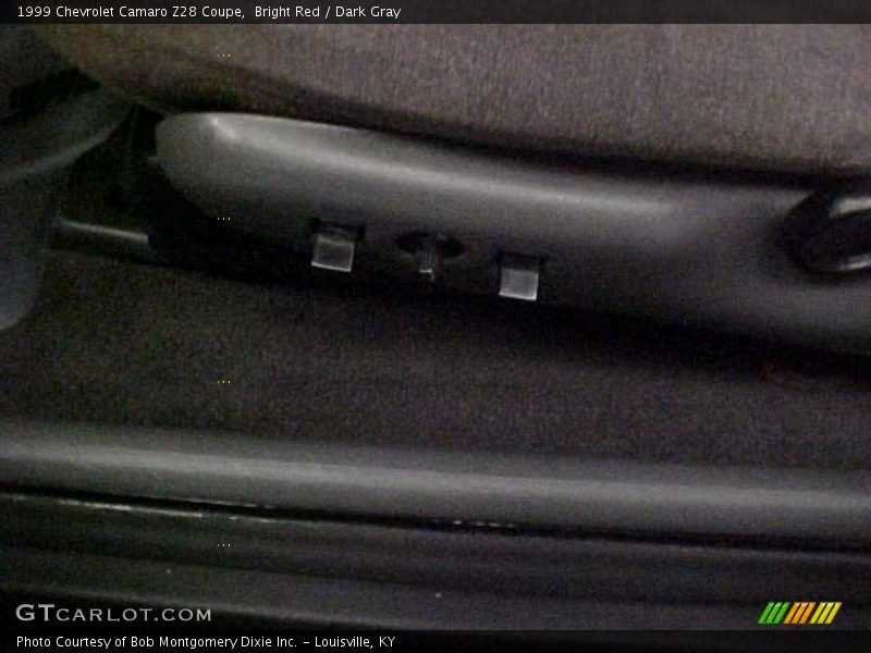 Bright Red / Dark Gray 1999 Chevrolet Camaro Z28 Coupe
