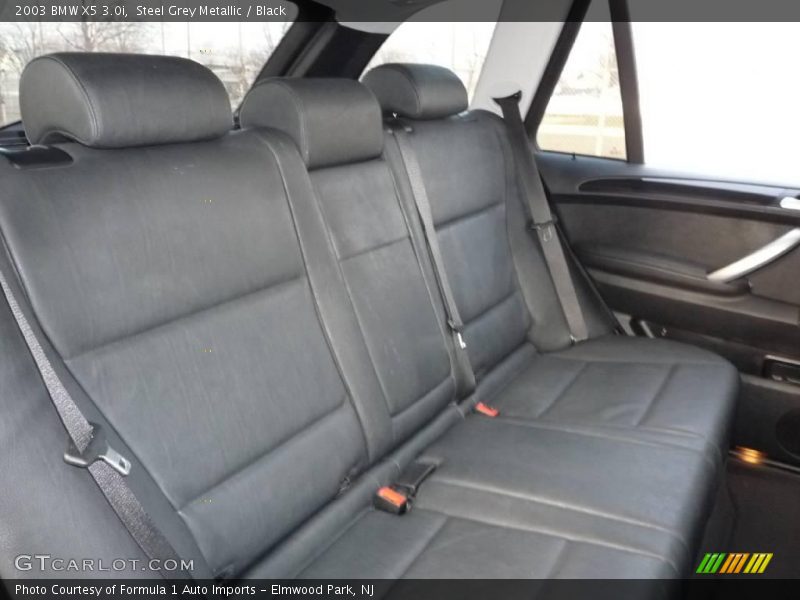 Steel Grey Metallic / Black 2003 BMW X5 3.0i