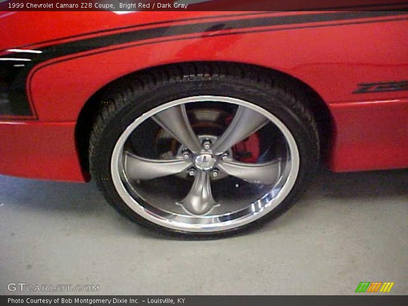 Bright Red / Dark Gray 1999 Chevrolet Camaro Z28 Coupe