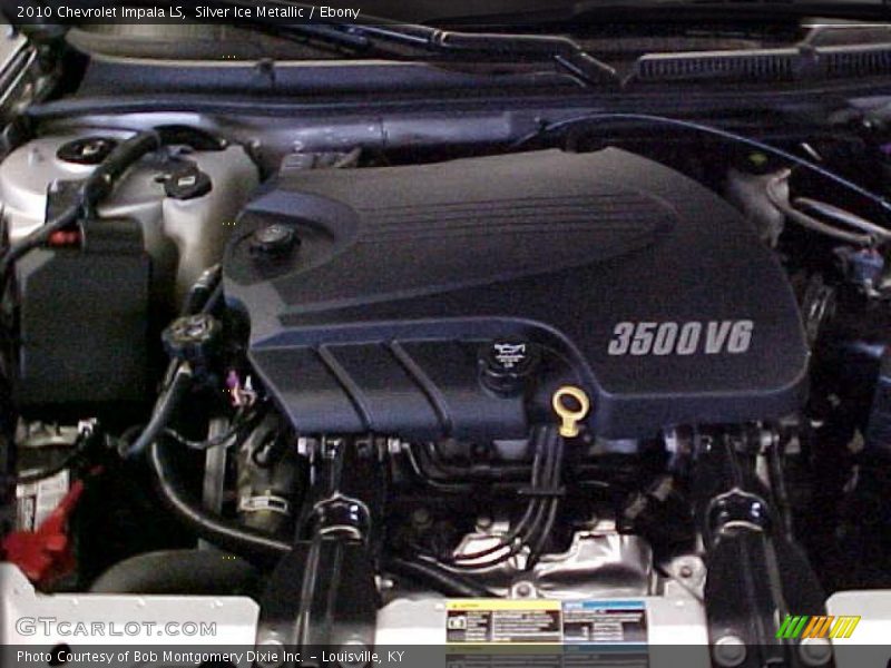 Silver Ice Metallic / Ebony 2010 Chevrolet Impala LS